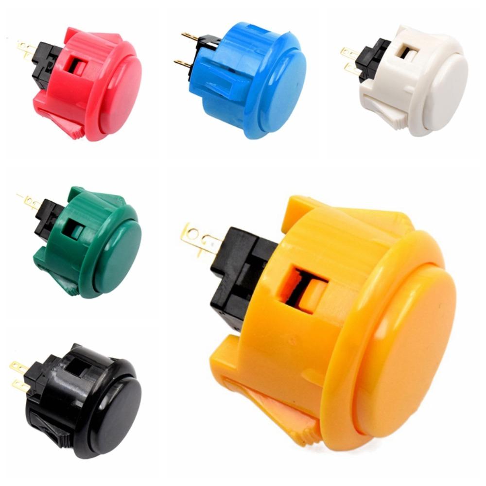 Круглая кнопка Оригинальная аркадная игровая кнопка Игровая кнопка Кнопка переключения Копия Домашняя игровая консоль