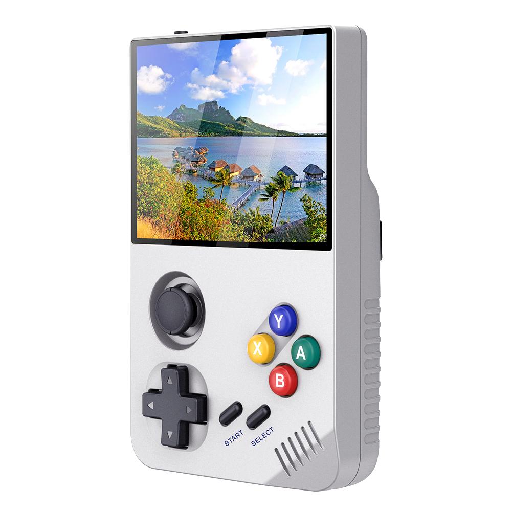M19 Портативная игровая консоль 640*480 Ретро игровая консоль Портативная игровая консоль 64G белый
